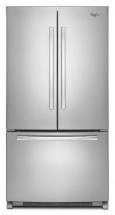 Whirlpool 25.2 cu. ft. French Door Refrigerator with Interior Water Dispenser in Stainless Steel