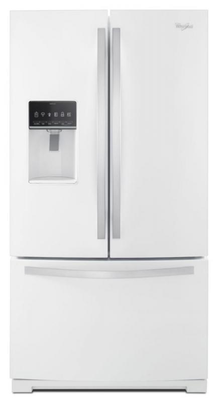 Whirlpool 26.8 cu. ft. French Door Bottom Freezer Refrigerator with StoreRight System in White