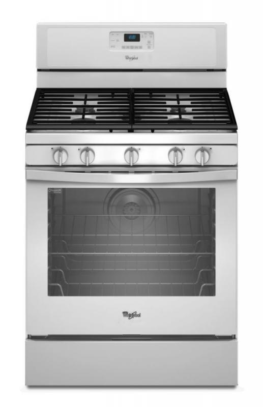 Whirlpool 5.8 cu. ft. Free-Standing Gas Range with Centre Burner in White