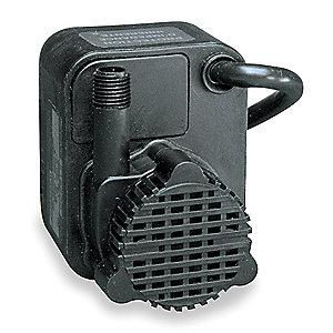 Little 1/125 HP Compact Submersible Pump, 115V Voltage, Continuous Duty, 6 ft. Cord Length