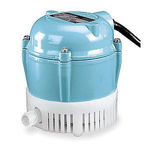 Little 1/200 HP Compact Submersible Pump, 115V Voltage, Continuous Duty, 18 ft. Cord Length