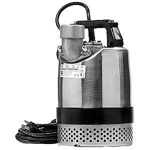 Little 1/2 Pump HP Dewatering/Utility Pumpwith 120VAC Voltage and Discharge NPT  2", 20 ft. Cord