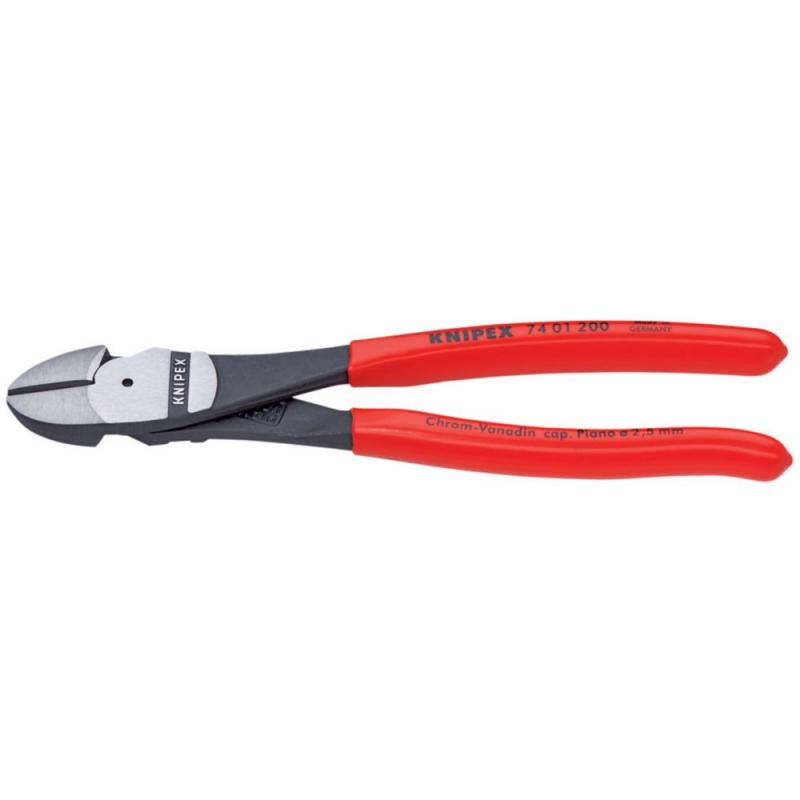 Knipex 8 Inches High Leverage Diagonal Cutters with Straight Handle