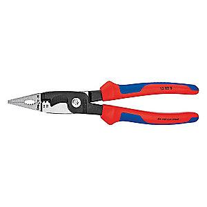 Knipex 8"L Crimper, 20 to 12 AWG