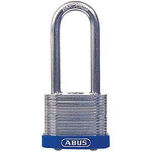 Abus Different, Master-Keyed Padlock, Open Shackle Type, 2" Shackle Height, Blue