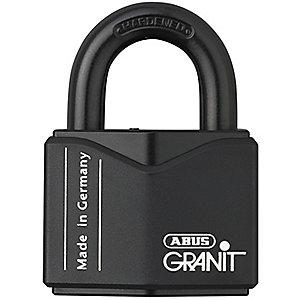 Abus Different, Master-Keyed Padlock, Open Shackle Type, 1" Shackle Height, Black