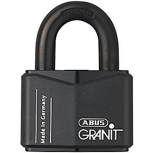 Abus Different, Master-Keyed Padlock, Open Shackle Type, 1-5/16" Shackle Height, Black