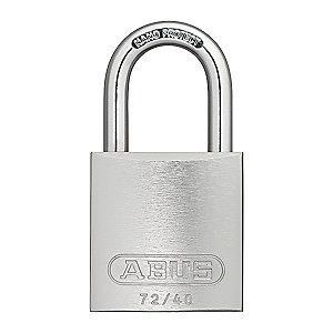 Abus Silver Lockout Padlock, Different Key Type, Master Keyed: No, Aluminum Body Material