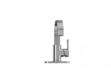 American Standard Lycos Monoblock Bathroom Faucet in Polished Chrome Finish