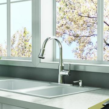 American Standard Danoa 1 Handle Kitchen Faucet, Chrome