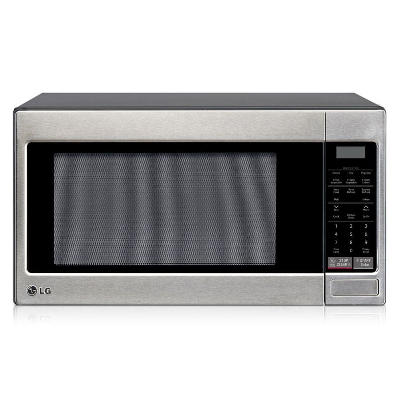 LG 2.0 cu. ft. Countertop Microwave Oven with Optional Built-In Trim Kit in Stainless Steel