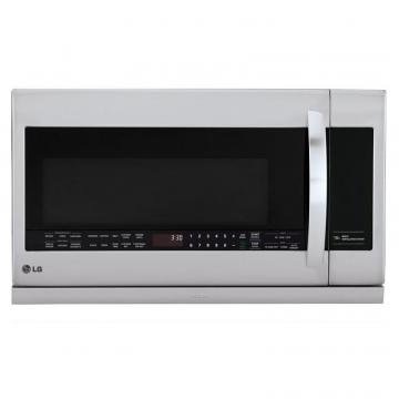 LG 2.2 cu. ft. Over-the-Range Microwave with Slide-out ExtendaVent in Stainless Steel