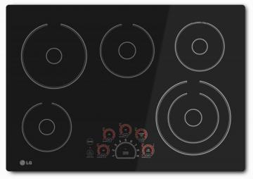 LG LCE3010SB Electric Cooktop