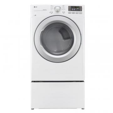 LG 7.4 cu. ft. Ultra-Large Capacity Electric Dryer with Sensor Dry in White