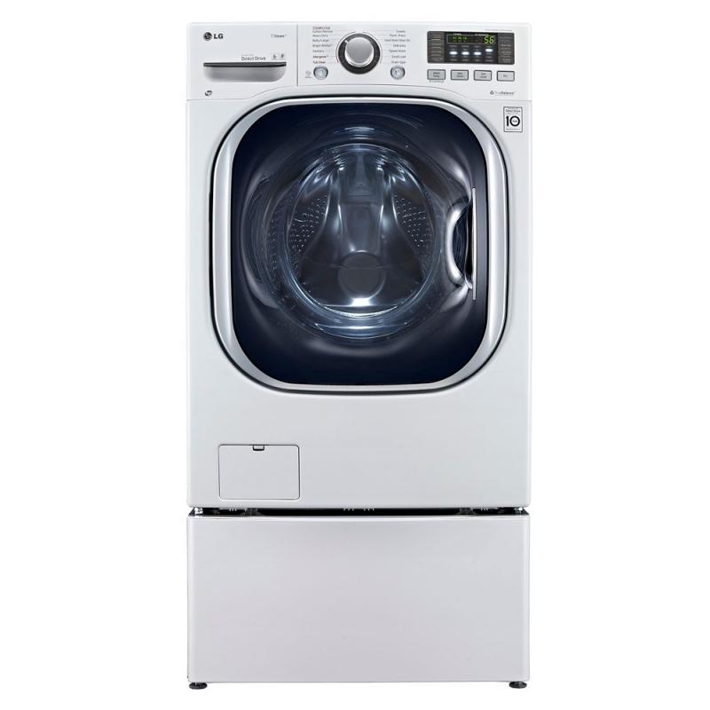 LG 5.0 cu. ft. Front Load All-In-One Electric Washer-Dryer Combo in White
