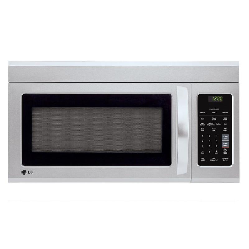 LG 1.8 cu. ft. Over-the-Range Microwave with EasyClean Interior in Stainless Steel