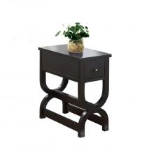 Monarch Accent Table - Cappuccino With A Drawer