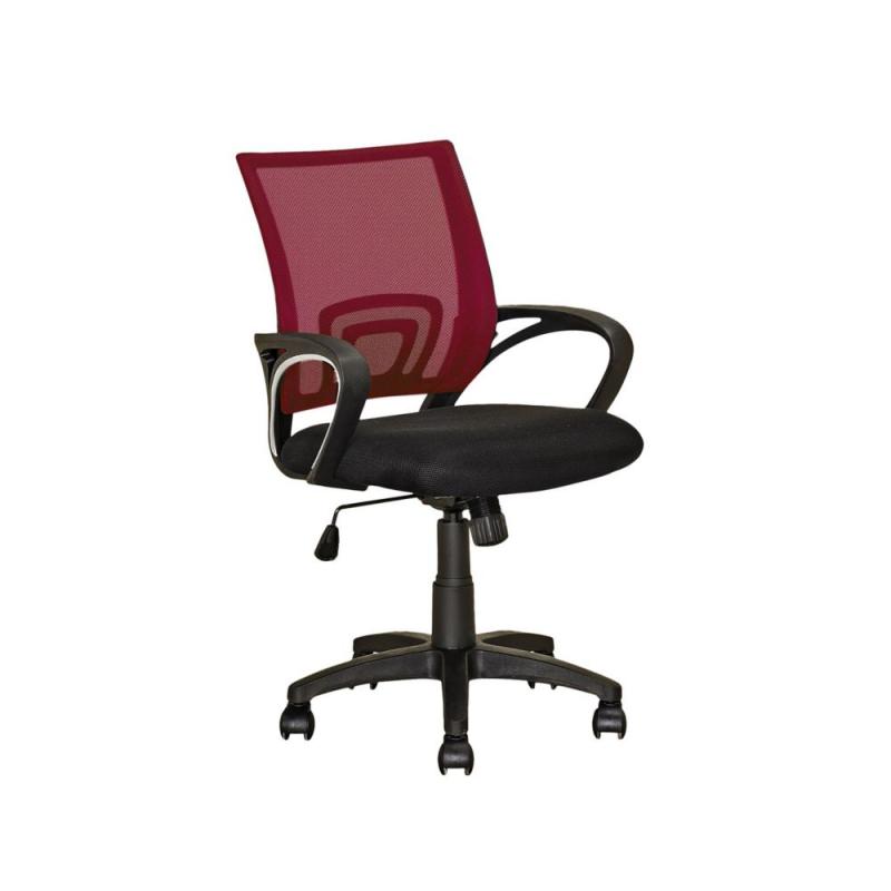 Corliving Workspace Maroon Mesh Back Office Chair