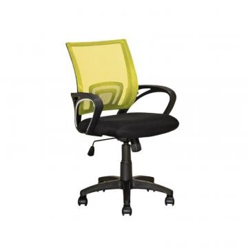 Corliving Workspace Yellow Mesh Back Office Chair