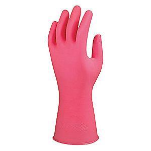 Ansell Gloves, Flock Lining, Pink