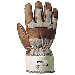 Ansell Smooth Nitrile Coated Gloves, Glove Size: 9, Brown