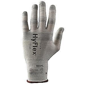 Ansell Uncoated Cut Resistant Gloves, ANSI/ISEA Cut Level 2, Dyneema  Lining, White, 8