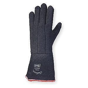 Showa Heat Resistant Gloves, CharGuard , 500°F Max. Temp., Men's L, PR 1
