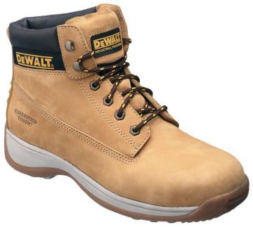 DeWalt Safety Boots, Honey Size 8