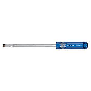 Channellock Steel Screwdriver with 8" Shank and 3/8" Keystone Slotted Tip