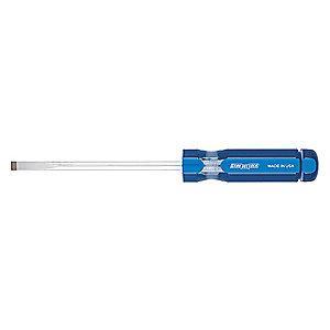 Channellock Steel Screwdriver with 6" Shank and 5/16" Keystone Slotted Tip