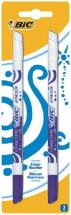 BIC Medium Tip Ink Eater Blue and Correction Fluid Pens - Pack of 2
