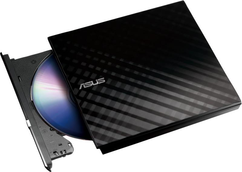ASUS External Slimline SATA DVD Writer - Black