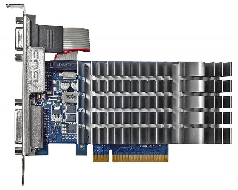 ASUS NVIDIA GeForce GT 710 PCI-Ex 2.0 2GB DDR3 0dB Silent Graphics Card