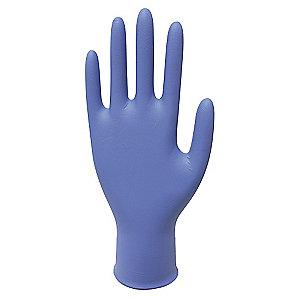 Microflex 9-1/2" Powder Free Unlined Nitrile Disposable Gloves, Blue, Size  XS