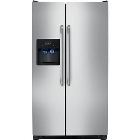 Frigidaire 23 Cu. Ft. Standard Depth Side-by-Side Refrigerator/Freezer - Stainless Steel