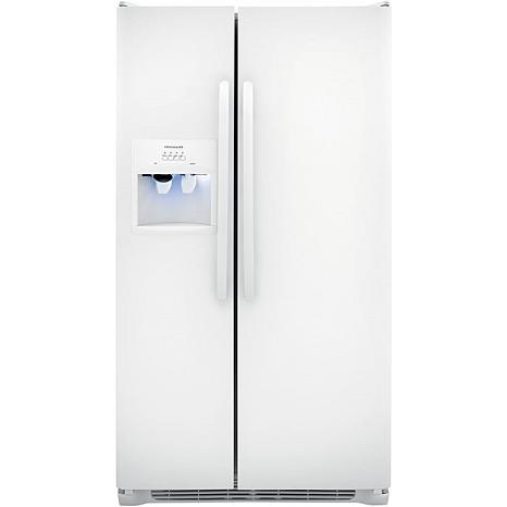 Frigidaire 26 Cu. Ft. Side-by-Side Refrigerator - Pearl White