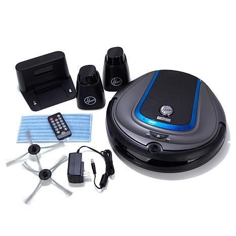 Hoover Quest 800 Robot Vacuum with 2 Invisible Walls