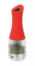 Kalorik Contempo Stainless Steel and Red Pepper or Salt Grinder