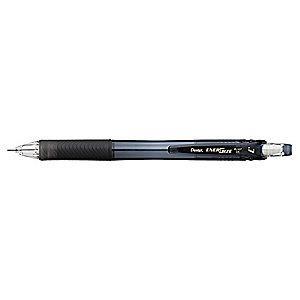 Pentel Mechanical Pencil, 0.7mm, Black, PK12