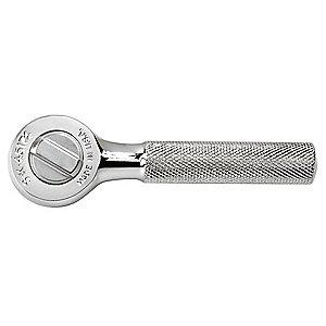 SK 4-3/4" Steel Hand Ratchet with 3/8" Drive Size and Chrome Finish