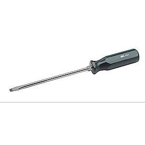 SK Steel Screwdriver with 8" Shank and 5/16" Keystone Slotted Tip