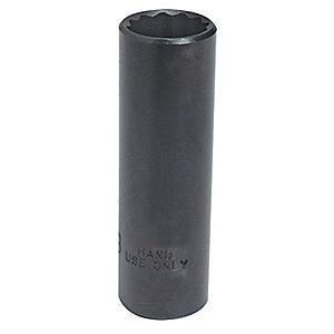 Proto 13/16" Alloy Steel Socket with 3/8" Drive Size and Black Oxide Finish