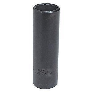 Proto 5/8" Alloy Steel Socket with 3/8" Drive Size and Black Oxide Finish