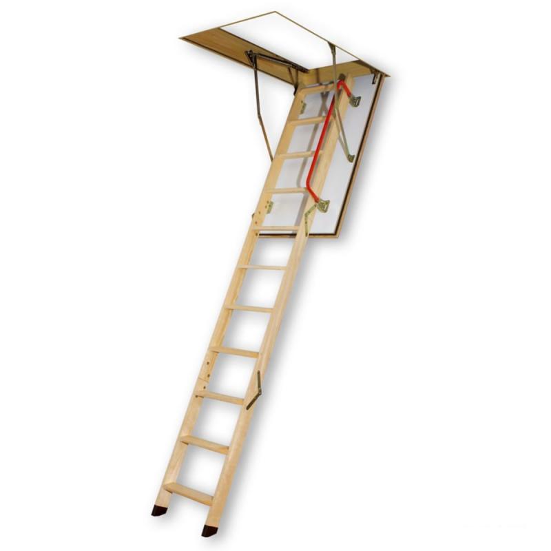 Fakro Attic Ladder (Wooden Fire Rated) LWF 25x54 300 lbs 10 ft 1 in