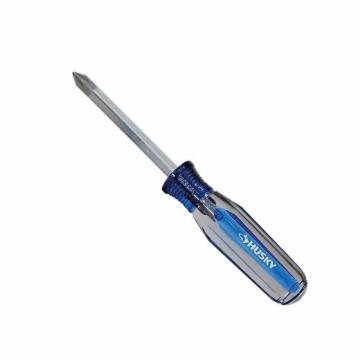 Husky 1 x 3  Inch  Phillips Screwdriver with Acetate Handle