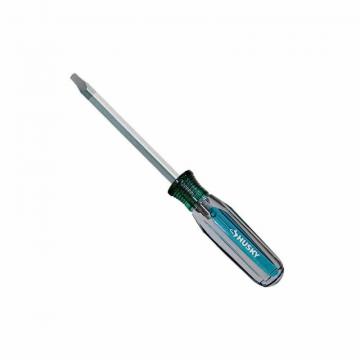 Husky 1 x 4  Inch  Square Screwdriver with Acetate Handle