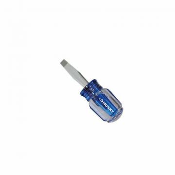 Husky 1/4  Inch  x 1-1/2  Inch  Slotted Screwdriver with Acetate Handle