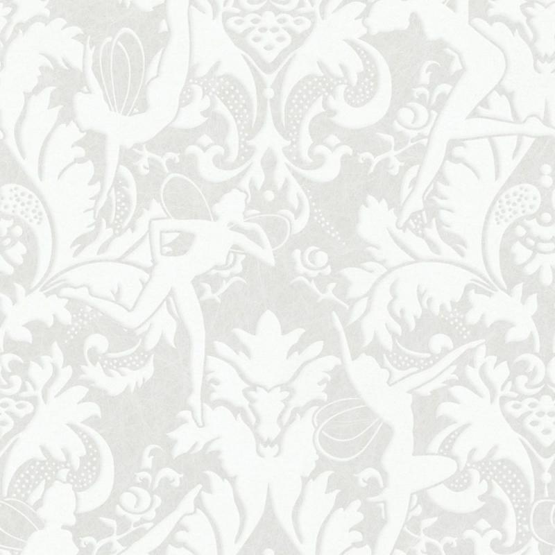 Graham & Brown Forest Muse White/Silver Wallpaper