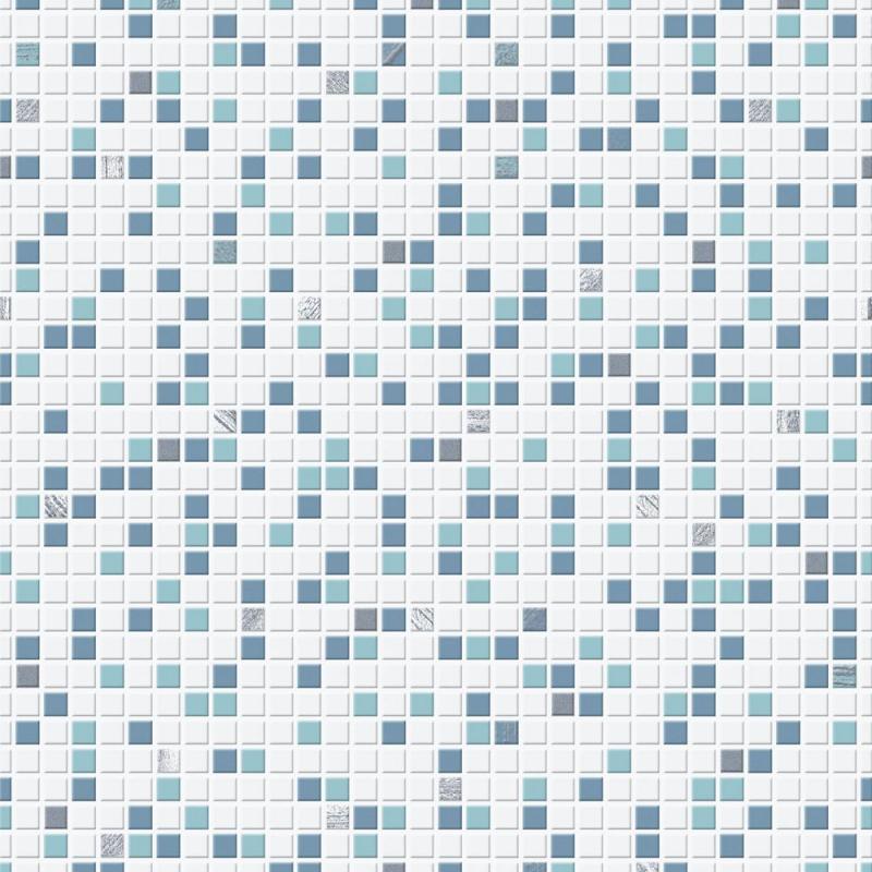 Graham & Brown Checker Blue/White Wallpaper