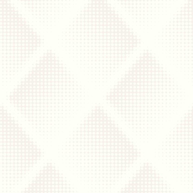 Graham & Brown Braille Chester White/Silver Wallpaper